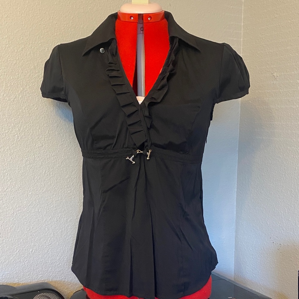 Express Design Studio Elegant Black Women's Top